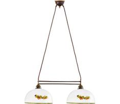 Kolarz 731.82.136 - Pakabinamas sietynas NONNA 2xE27/75W/230V vynuogės/braškės