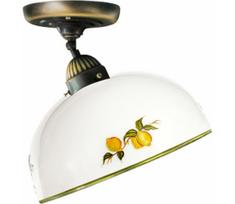 Kolarz 731.10.129 - Tvirtinamas sietynas NONNA 1xE27/75W/230V diametras 30 cm citrinos