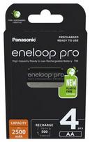 Įkraunamos baterijos PANASONIC ENELOOP PRO AA 2500 mAh 4 szt (BK-3HCDE/4CP)