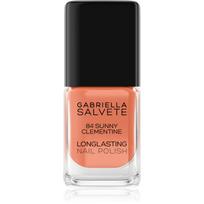 Gabriella Salvete Longlasting Enamel ilgai išliekantis nagų lakas , itin žvilgaus efekto atspalvis 84 Sunny Clementine 11 ml