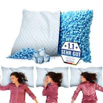 Ergonominė atminties putų pagalvė su antialerginiu užvalkalu 50x70cm