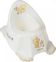 Vaikiškas puodukas BEAR white pearl