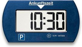 "NEEDIT Park Mini" elektroninis stovėjimo diskas mėlynos spalvos, patvirtintas Vokietijos automobilių agentūros
