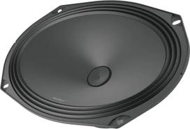 "Audison AP 690" - 6x9 žemų dažnių garsiakalbių pora su apdorotos celiuliozės membranomis, 300 W maksimali galia, 4 omų varža, skirta originalioms HiFi sistemoms atnaujinti