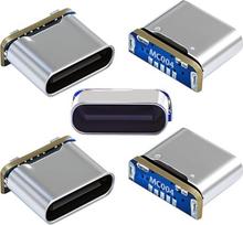 "xiwai" 5 vnt. C tipo moteriškos "pasidaryk pats" lydmetalio jungties pakeitimas mini USB 5Pin moteriškos SMT tipo nuolatinės srovės 5V maitinimui