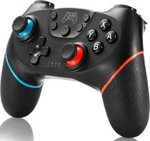 Belaidis "Switch" valdiklis, belaidis "Pro" valdiklis, skirtas "Switch Lite/Switch OLED", turbo funkcija, reguliuojama dviguba vibracija, 6 ašių giroskopo jutiklis