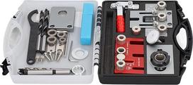 Dyglių staklės, Tragbare Bohranleitung mit 3PCS -Bohrbit Bit Dübel Jig Bohrloch Guide Locator Bohrwerkzeug Set Kit Drill Guide für Holzbearbeitung