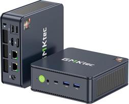 GMKtec AMD Ryzen 7 mini kompiuteris W11 Pro 5825U (Beat Ryzen 7 5850U) (8 C/16 T4.50 GHz), M5 Plus Dual LAN 2.5G mini kompiuteris, 16GB DDR4 RAM 3200MHz + 512GB PCIe 3.0 SSD, WiFi 6, USB 3.2, USB C, USB C, USB .2