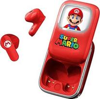 OTL Technologies "Super Mario" belaidės ausinės su stumdomu įkrovimo dėklu ir LED šviesa