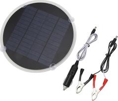 Saulės elementų skydelis, mini monokristalinis mini saulės elementas, skirtas akumuliatoriaus maitinimui, 20W, 12V, skirtas akumuliatoriaus saulės baterijoms įkrauti