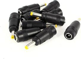 sourcingmap 10 vnt. nuolatinės srovės maitinimo 5,5 mm x 1,7 mm vyriškos ir 4,0 x 1,7 mm moteriškos lyties adapterio jungtis