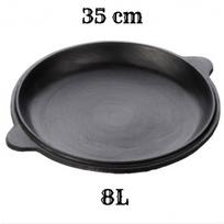 Ketaus keptuvė-dangtis su rankenomis 8L kazanui (35cm)