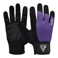 Treniruočių pirštinės RDX W1F, juodos/violetinės