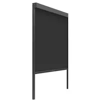 Rankinė markizė pergola Luxe, 270 x 218 cm, iki 3m, antracito