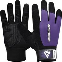 Treniruočių pirštinės RDX W1, violetinės