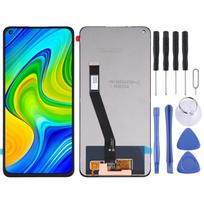TFT LCD ekranas Xiaomi Redmi Note 9 / Redmi 10X 4G su skaitmenizatoriumi, pilnas komplektas (Juoda) juoda