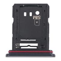 SIM kortelės dėklas + Micro SD kortelės dėklas, skirtas Sony Xperia 10 III juoda