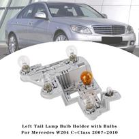 Kairės galinio žibinto lemputės laikiklis su lemputėmis Mercedes W204 C-Class 2007-2010