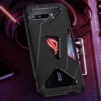 Asus ROG Phone 3 TPU aušinantis žaidimų telefono visapusiškas smūgiams atsparus dėklas For Asus ROG Phone 3 juoda