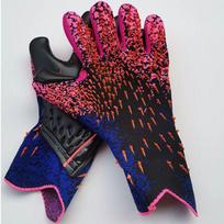 Futbolo vartininko pirštinės Suaugusiųjų Vartininko Falcon Match Profesionalios Neslystančios Vaikų Gantry Pralaidžios orui Size 8 raudona