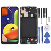 TFT LCD ekranas Samsung Galaxy A50s, skaitmenizatorius, pilnas komplektas su rėmeliu