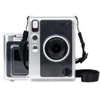Apsauginis krištolinis dėklas su dirželiu, skirtas FUJIFILM Instax mini EVO (Skaidrus) skaidri