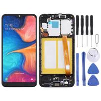 TFT LCD Screen for Samsung Galaxy A20e Digitizer Full Assembly with Frame (Black) juoda