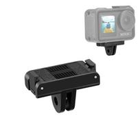 For DJI Osmo Action 5 Pro / 4 / 3 PULUZ Magnetic Quick Release Base Expansion Mount (Black) juoda