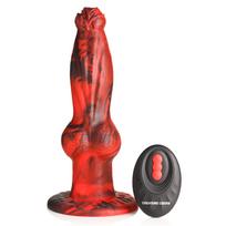Creature Cocks Hell Wolf Thrusting & Vibrating Silicone Dildo