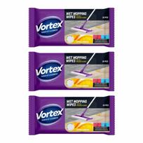 Šluostės grindims VORTEX Citrus Breeze, 15 vnt x 3