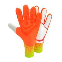 Naujos Predator Futbolo Pirštinės Futbolo Vartininko Storio Latekso Paaugliams Suaugusiems Neslystančios Futbolo Vartininko Vartininko Futbolo Pirštinės Size 8 oranžinė