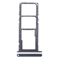 Skirta Samsung Galaxy A06 SM-A065F Originalus SIM kortelės laikiklis + SIM kortelės laikiklis + Micro SD kortelės laikiklis (Juoda) juoda
