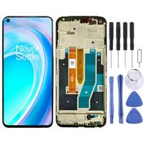 IPS LCD ekranas OnePlus Nord CE 2 Lite 5G CPH2381 CPH2409 skaitmenizatorius pilnas mazgas su rėmeliu (Juoda) juoda