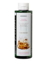 KORRES Šampūnas nuo plaukų slinkimo moterims, 250 ml
