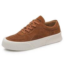 Vyriški sportbačiai Dizainerio Suede Laisvalaikio avalynė Platforma Sportiniai Bėgimo bateliai vyrams Riedlentės batai Vulkanizuoti batai Zapatillas Hombre 39 chaki