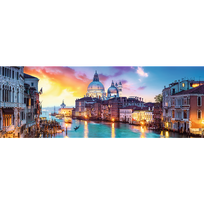 TREFL PUZZLES TREFL 1000 det. panoraminė dėlionė „Venecija“