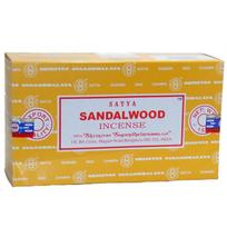 Sandalmedžio - 180 g - Satya - Smilkalų lazdelės 12 pakuočių x 15 GR