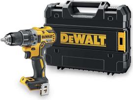 "DeWalt" gręžtuvas (18 V, su dviejų greičių metaline pavarų dėže, LED darbo lemputė, 15 pakopų sukimo momento modulis, tinkamas naudoti ilgą laiką, pristatomas be akumuliatoriaus ir įkroviklio) DCD791NT