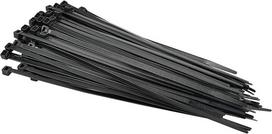 Robuste Kabelbinder, 370 x 3,6 mm, super starkes Nylon, selbstsichernd, Kabelbinder für Heimwerker, Zuhause und Gewerbe, 100 Stück