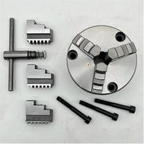 Vorne 3 Loch Montieren 3 Backenfutter 100mm Präzision Patrone Manuelle Chuck Scroll Chuck for Mini Drehmaschine
