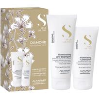 Alfaparf Milano Semi di Lino Diamond Minisize Kit kelioninis rinkinys suteikia intensyvų blizgesį