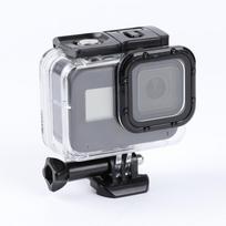 GoPro HERO8 Black 45m atsparus vandeniui dėklas Apsauginis dėklas su sagtimi Pagrindinis tvirtinimas ir varžtas (Skaidrus) skaidri