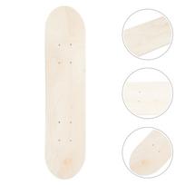 60 cm riedlentės paklotas klevo riedlentė tuščia suaugusiems rankomis dažyta dekoratyvinė lenta Double Rocker DIY Blank Graffiti riedlentės
