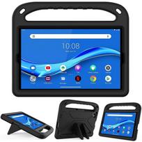 Lenovo Tab M10 FHD Plus TB-X606F / TB-X606M rankena Nešiojamas EVA smūgiams atsparus apsauginis dėklas su trikampiu laikikliu For Lenovo Tab M10 FHD Plus TB-X606F / TB-X606M juoda