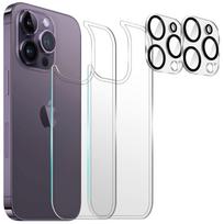 Iphone 14 pro 2vnt nugarėlės stiklai + 2vnt kameros