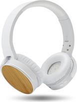 "Metronic" belaidės "Bluetooth" ausinės, lengvos, reguliuojamos ir sulankstomos bambuko