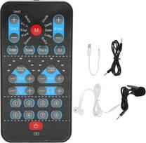 "Zunate Live Sound Card Voice Changer M10 Handheld" 8 garso efektai Garso kortelės balso keitiklis mobiliajam telefonui Kompiuteris