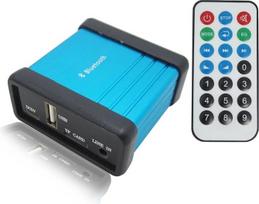 DollaTek Nešiojamasis belaidis "Bluetooth" garso imtuvas su nuotolinio valdymo pulteliu, palaiko TF kortelės USB skiriamosios gebos žaidimą