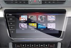 GAFAT Suderinama su Skoda Superb 3V III 2018-2023 9,2 colio navigacijos ekrano apsauga, stiklinė 9,2 colio Superb 3 Columbus ekrano apsauga, atspari smūgiams, 9H, atspari įbrėžimams