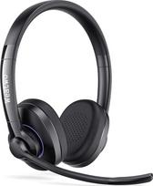 "Bluetooth" ausinės V5.1 klasės 1, belaidės ausinės su CVC8.0 dvigubu mikrofonu, slopinančiu triukšmą Belaidės ausinės mobiliajam telefonui, skirtos kompiuteriui, komandoms, padidinimui, namų biurui